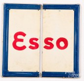 ESSO TIN TRADE SIGN, IN TWO PA