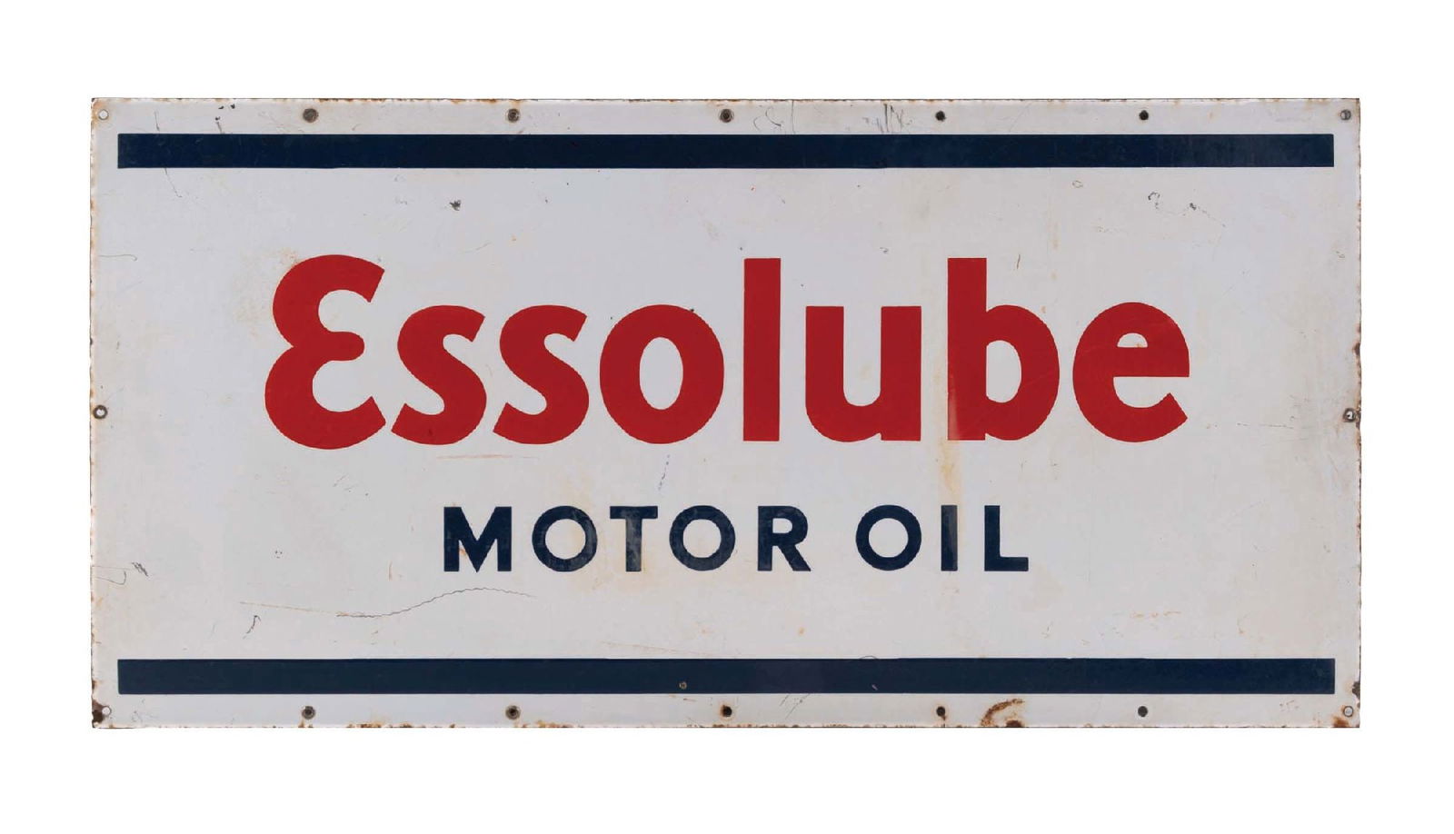 ESSOLUBE MOTOR OIL PORCELAIN