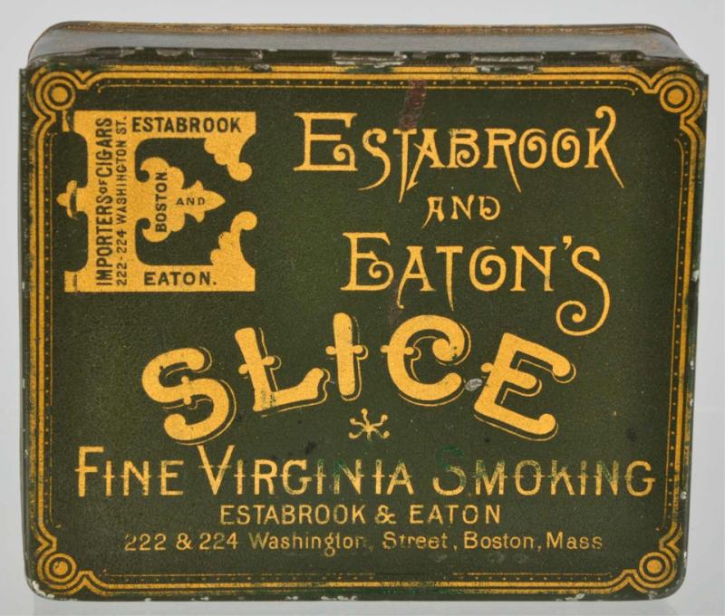Estabrook & Eaton Tobacco Tin. 