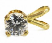 ESTATE 0.22CT DIAMOND SOLITAIR