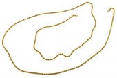 ESTATE 12KT YELLOW GOLD ROPE C