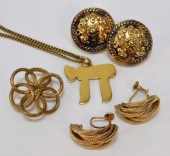 ESTATE 14K & 18K GOLD JEWELRY
