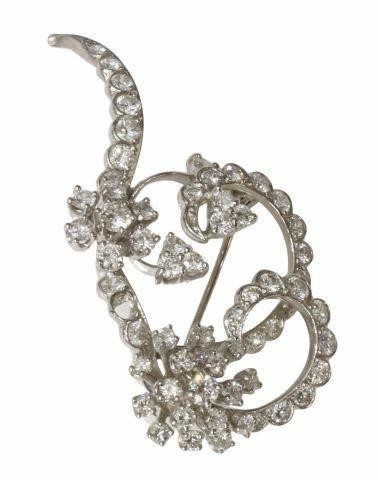 ESTATE 14K WHITE GOLD 2.50CTTW