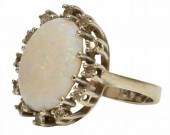 ESTATE 14K WHITE GOLD 6.50CT O