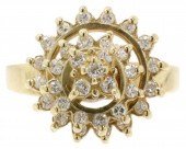 ESTATE 14KT GOLD & 0.43CTTW DI