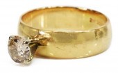 ESTATE 14KT GOLD 0.70CT DIAMON