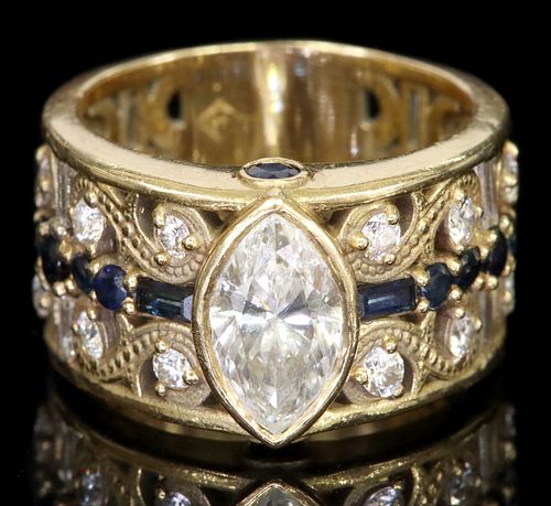 ESTATE 14KT GOLD 2.41CTTW DIAMOND