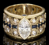 ESTATE 14KT GOLD 2.41CTTW DIAM