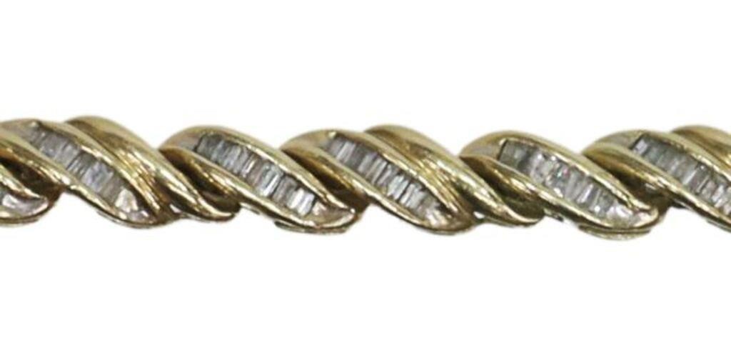 ESTATE 14KT GOLD & 3.5 CTTW DIAMOND