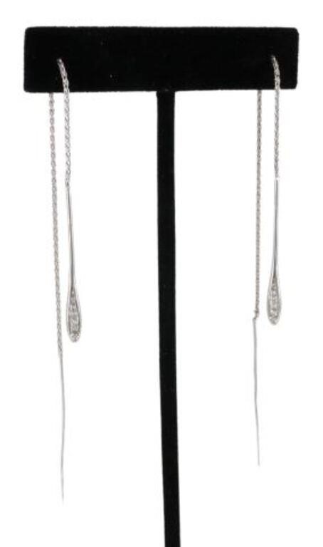 ESTATE 14KT WHITE GOLD & DIAMOND