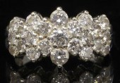 ESTATE 14KT WHITE GOLD & 1.50C