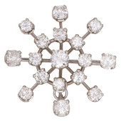 ESTATE 14KT WHITE GOLD &AMP; 5