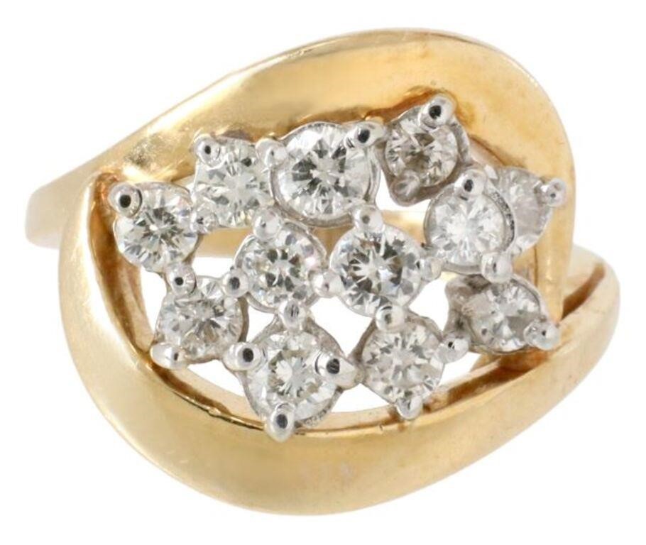 ESTATE 14KT YELLOW GOLD &