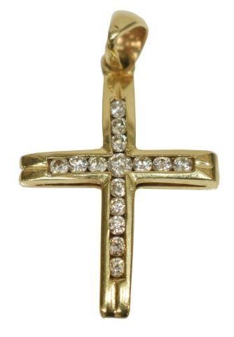 ESTATE 14KT YELLOW GOLD & DIAMOND