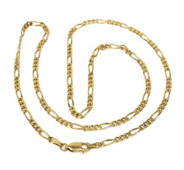 ESTATE 14KT YELLOW GOLD 18"