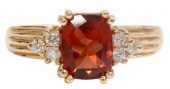 ESTATE 14KT YELLOW GOLD, DIAMO