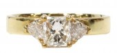 ESTATE 14KT YG 0.95CTTW PRINCE