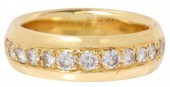 ESTATE 14KT YG & 1.31CTTW DIAM