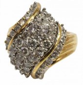ESTATE 14KT YG & 1.85CTTW DIAM