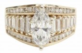 ESTATE 14KT YG & 2.19CTTW DIAM