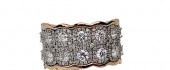 ESTATE 18K DIAMOND MICRO PAVE