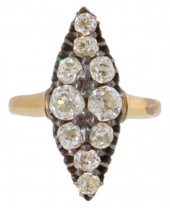 ESTATE 18KT GOLD & 2.00CTTW DI