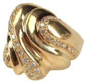 ESTATE 18KT GOLD &AMP; 1.25CTT