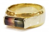 ESTATE 18KT GOLD & WATERMELON