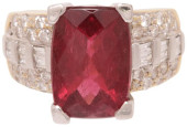 ESTATE 18KT WG, PLATINUM, 6CT