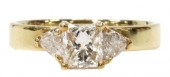 ESTATE .95CTTW PRINCESS CUT DI