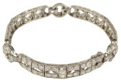 ESTATE ART DECO PLATINUM &AMP;