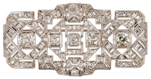 ESTATE ART DECO PLATINUM &AMP;