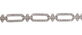 ESTATE ART DECO STYLE 14KT WG