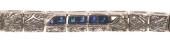 ESTATE ART DECO STYLE 18K WG,