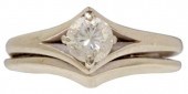 ESTATE ARTCARVED 14KT WHITE GO