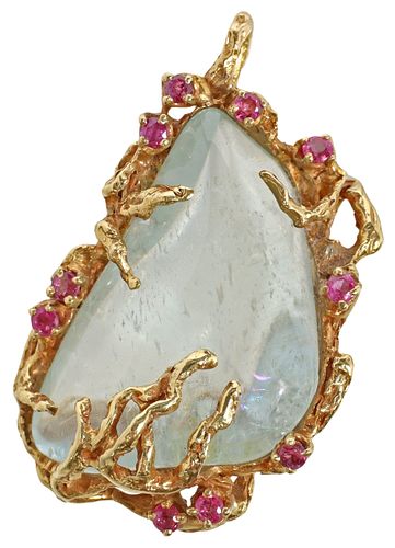 ESTATE ARTHUR KING 18KT GOLD,