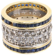 ESTATE BICOLOR GOLD, BLUE SAPP