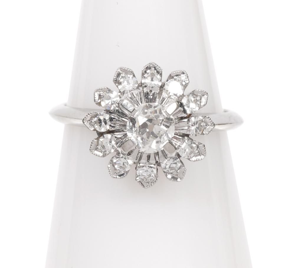 ESTATE 'BIRKS' 18K WG DIAMOND