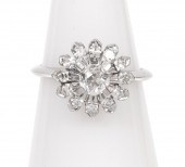 ESTATE 'BIRKS' 18K WG DIAMOND