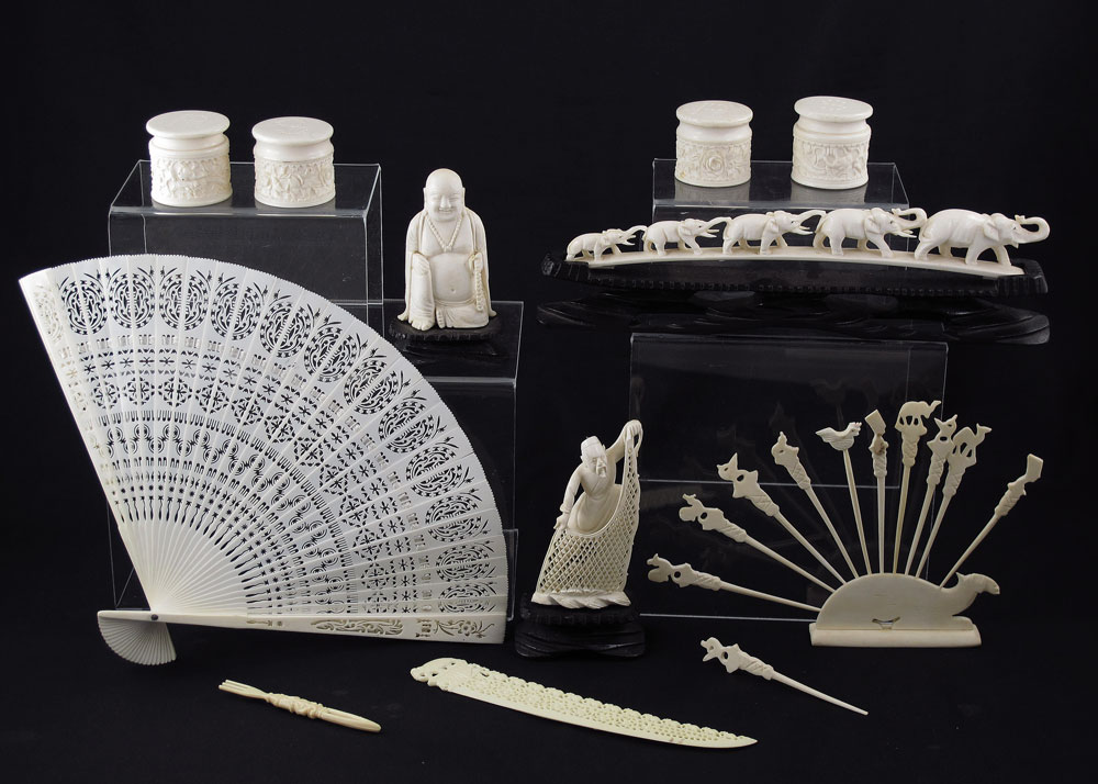 ESTATE COLLECTION OF CARVED