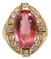 ESTATE CUSTOM 18KT YELLOW GOLD
