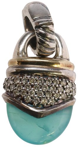 ESTATE DAVID YURMAN DIAMOND-SET