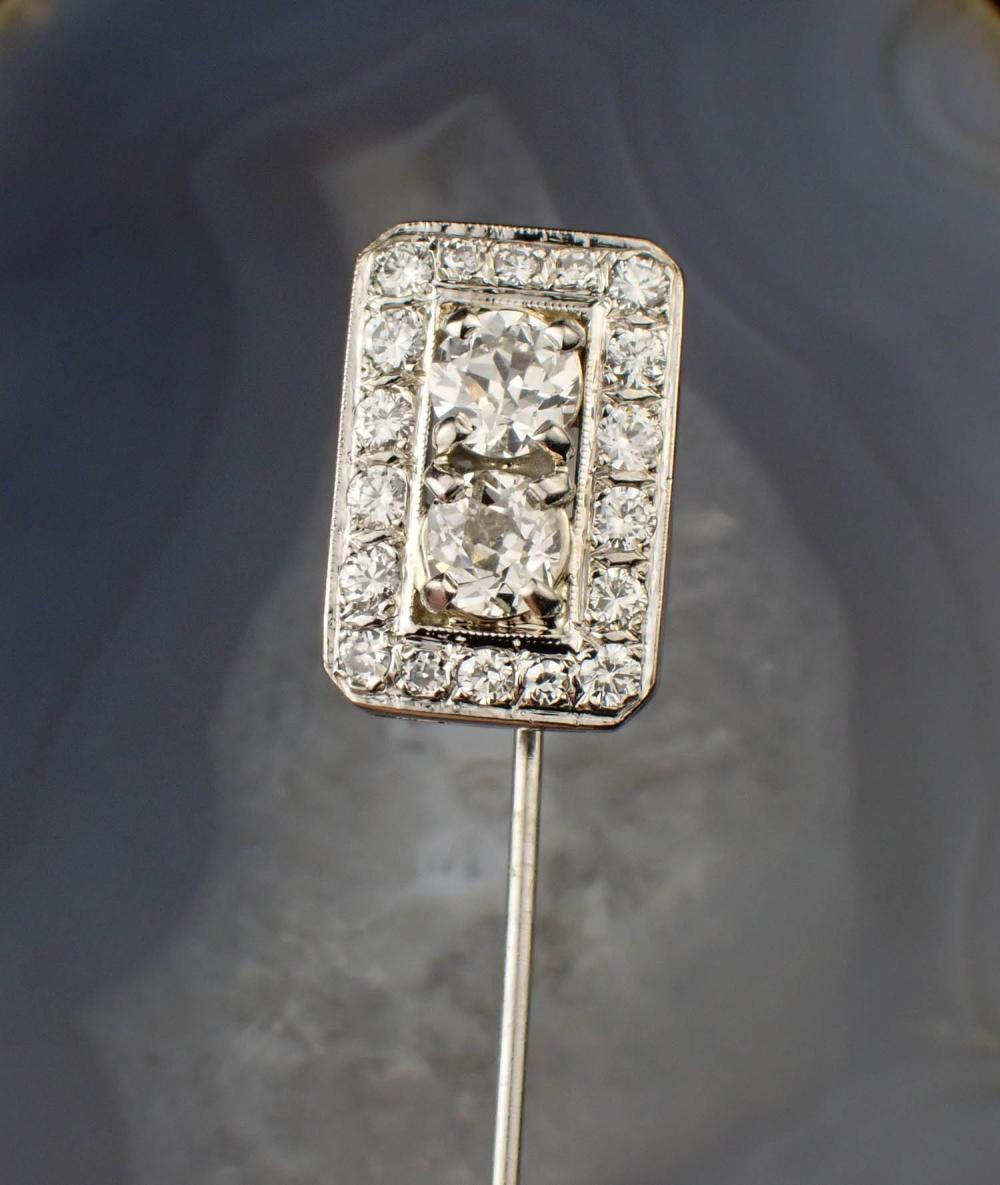 ESTATE DIAMOND AND FOURTEEN KARAT