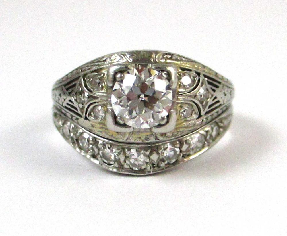 ESTATE DIAMOND AND PLATINUM WEDDING