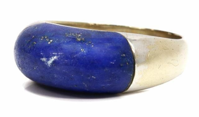 ESTATE GENT'S 14KT GOLD & LAPIS