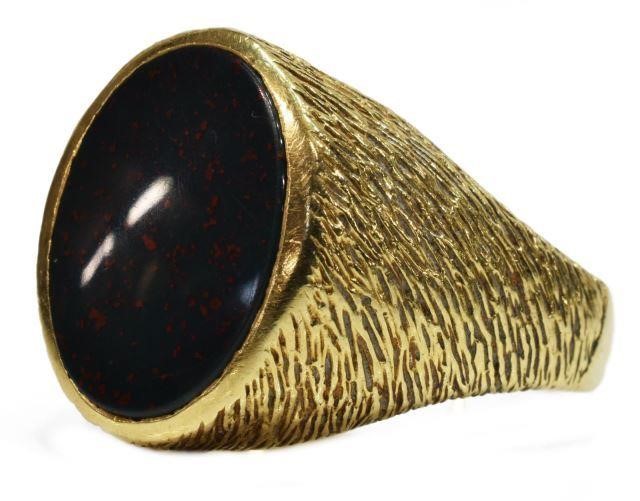 ESTATE GENTS 14KT YELLOW GOLD &