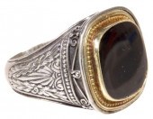 ESTATE GENT'S STERLING & 18KT