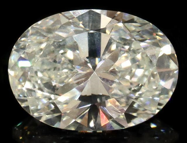 ESTATE GIA 4.01 CARAT OVAL