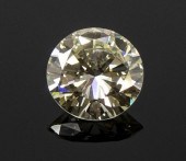 ESTATE GIA 5.54CT ROUND-BRILLI