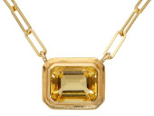 ESTATE GOSHWARA 18KT GOLD EMER